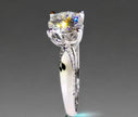 2.0ct D VVS2 無改色ラボグロウンダイヤモンド リング