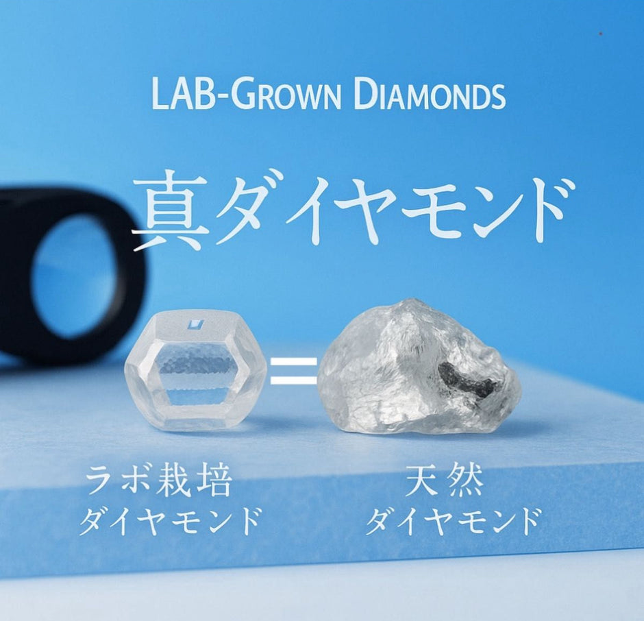 ラボグロウンダイヤモンド ピアス
各1ct（合計2ct） Eカラー VS1
ラディアントカット K18YG【IGI鑑定書付】