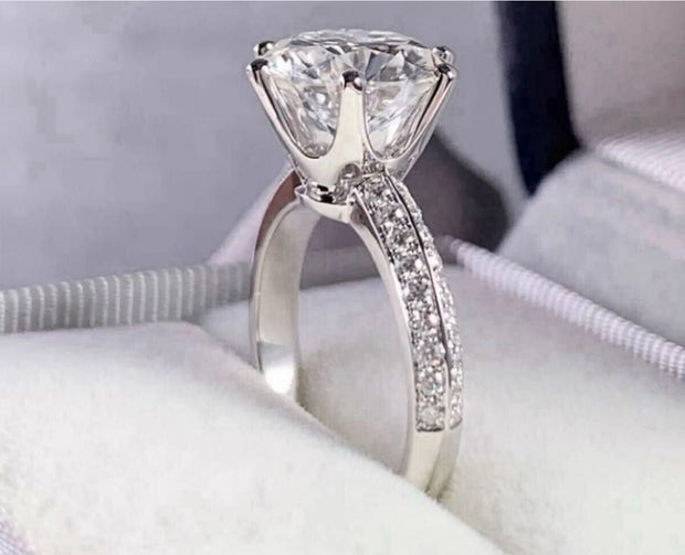#07#1.67ct F VVS2透明感あふれるラボグロウンダイヤモンドリング ｜無改色・IGI認定ラボダイヤ × PT950リング