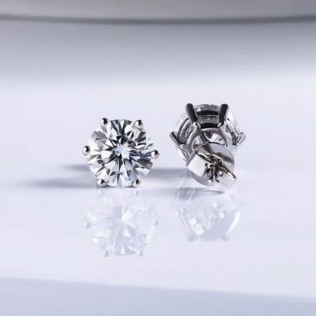 #c&d#1.05ct×2 D VVS2 上品に輝くラボダイアピアス（10％割引中）｜無改色・IGI認定ラボダイヤ × PT950ピアス