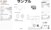 #order-20#4.05ct ラボダイアモンド・オーバルカット・サイドリング
