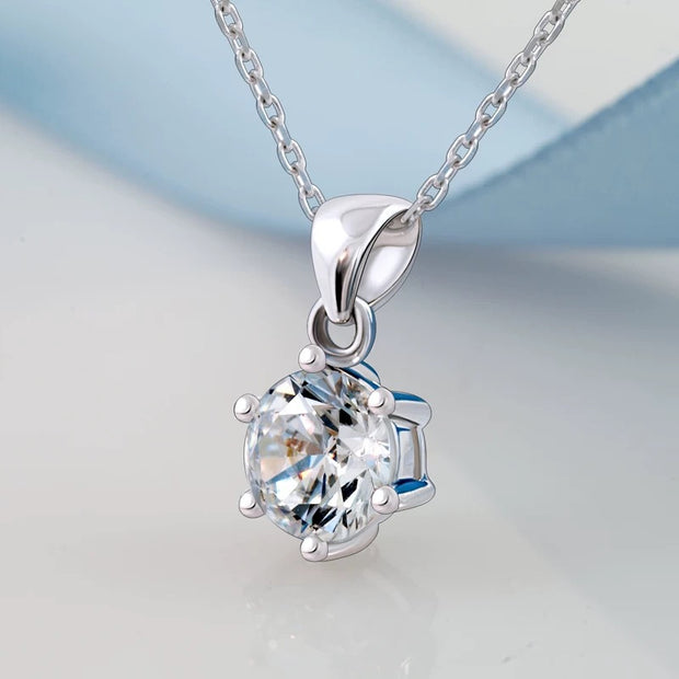 #33#1.73ct F VS1 ラボグロウンダイヤモンド 一粒ネックレス40㎝調整可能｜無改色・IGI認定ダイヤ × PT950ネックレス