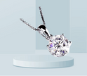 #33#1.73ct F VS1 ラボグロウンダイヤモンド 一粒ネックレス40㎝調整可能｜無改色・IGI認定ダイヤ × PT950ネックレス
