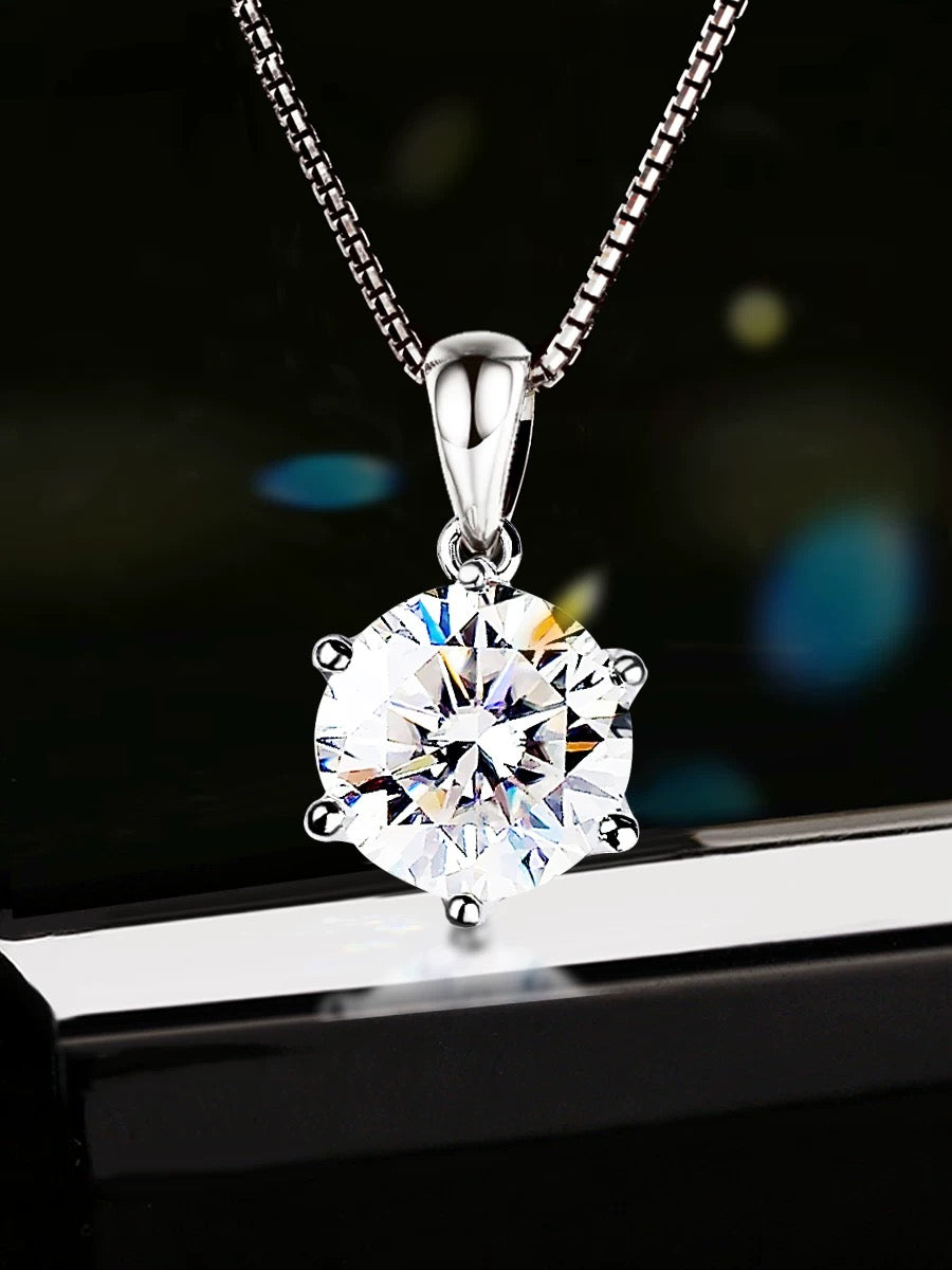 #33#1.73ct F VS1 ラボグロウンダイヤモンド 一粒ネックレス40㎝調整可能｜無改色・IGI認定ダイヤ × PT950ネックレス