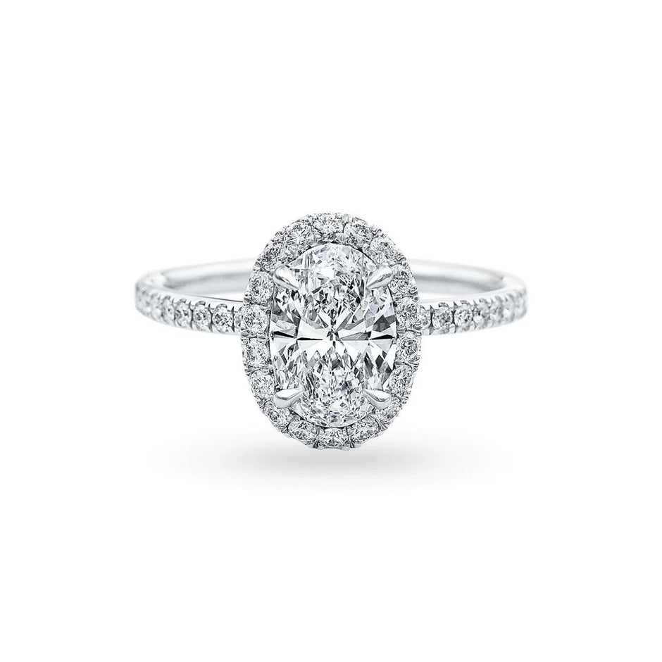 #12#3.08ct E VS1 ｜人気受注アイテム/HWハイジュエラー風デザイン婚約指輪｜無改色・IGI認定ダイヤ × PT950リング